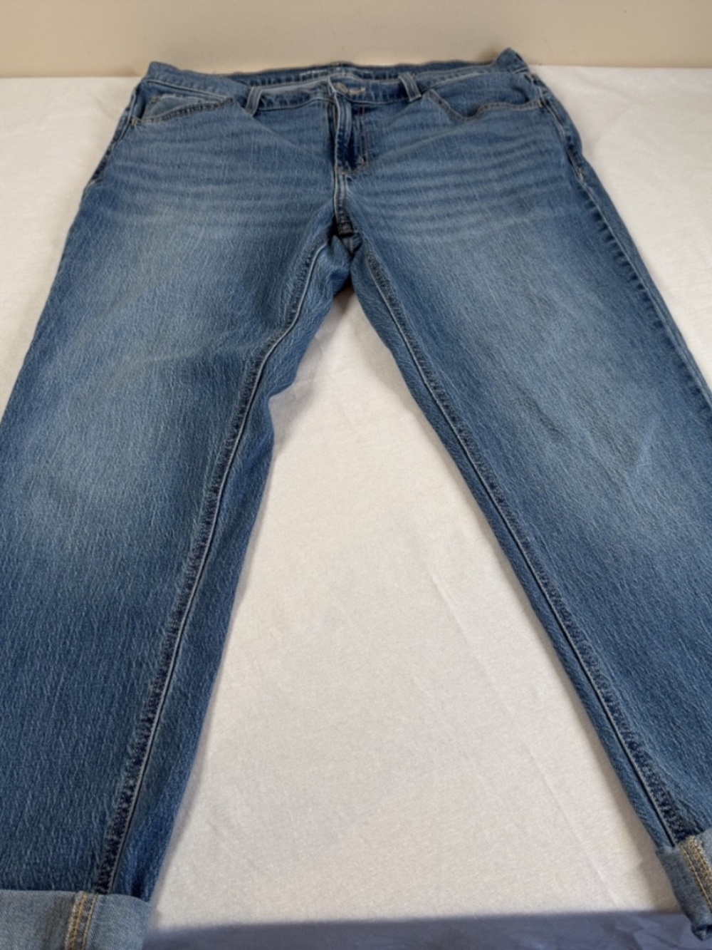 Old Navy Women's Boyfriend Denim Jeans Size 12 - Blue